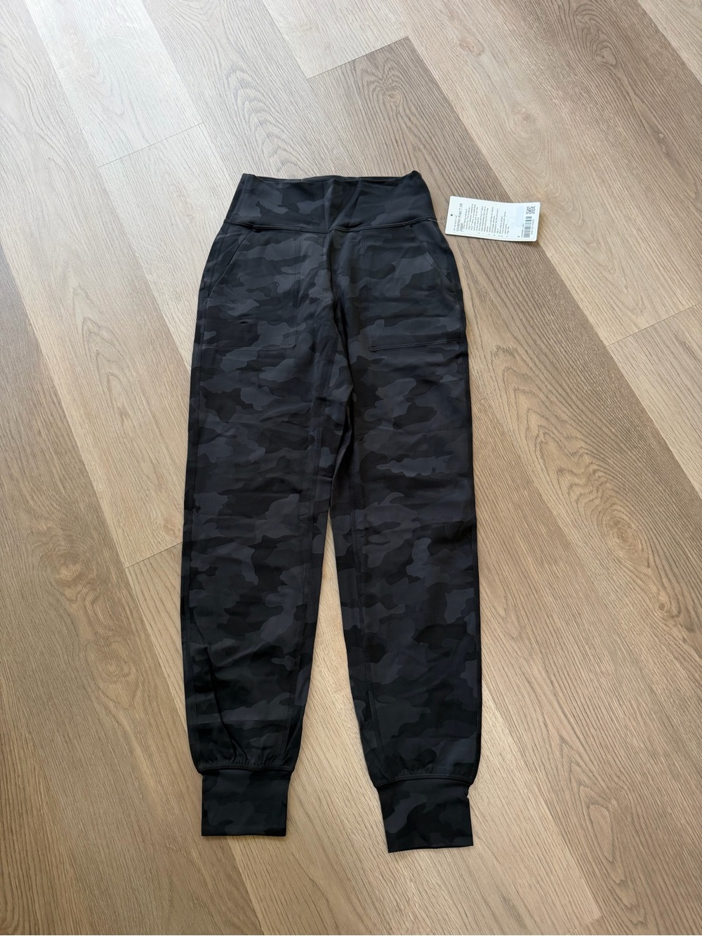 NWT Lululemon Align Black Camo Joggers 4